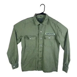 Vintage Innes Long Sleeve Button Up Shirt Medium Classic early 2000’s Y2K